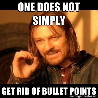 bullet points   bad memes  mobile presenter