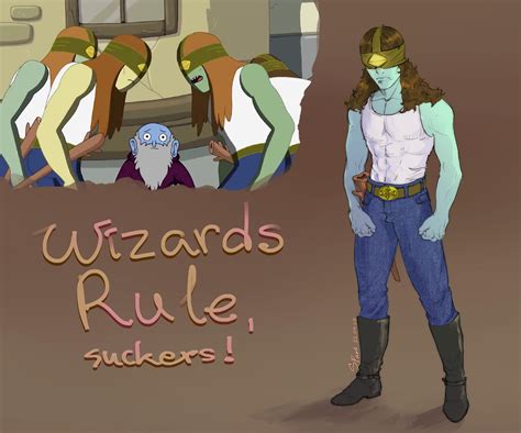 Hey, check out my fanart for the episode "Wizards only, fools" : r