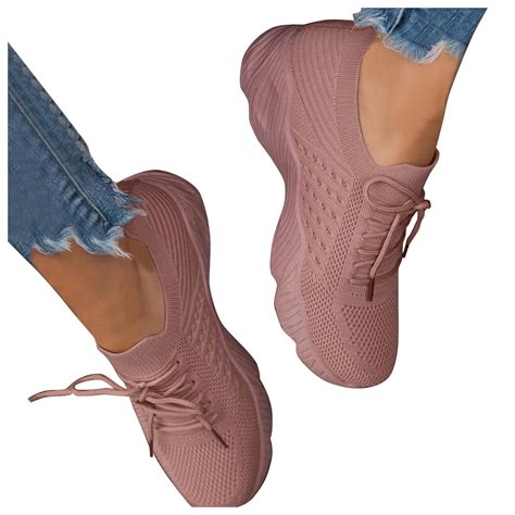 Non Slip Shoes for Women Womens Walking Shoes Slip On Comfort Casual
