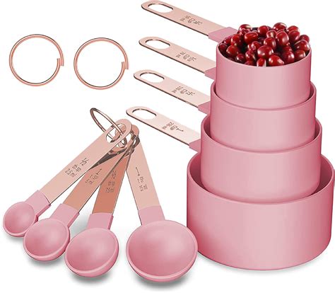 Amazon.com: Measuring Cups Set Measuring Spoons Set, Nesting Measure