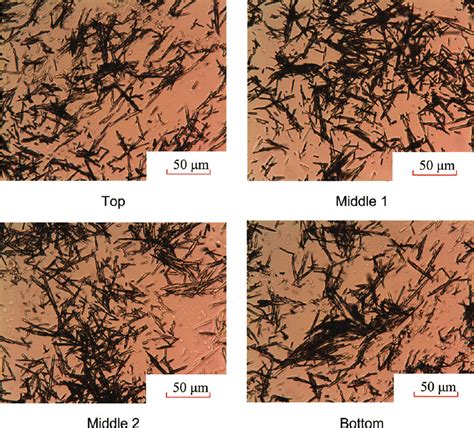microscope images   crystals    locations