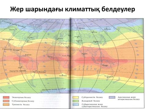 Климаттық белдеулер - презентация онлайн