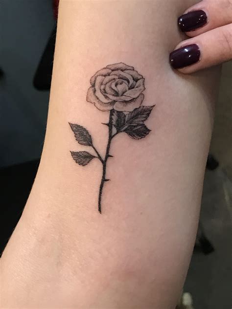 June Birth Flower Tattoo