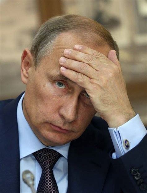 445. На фото Путина. Голова болит, голова... (Людмила Выборнова) / Стихи.ру