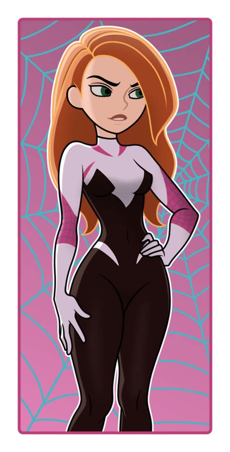 Kim Possible - Spider Gwen by C-Hats on DeviantArt