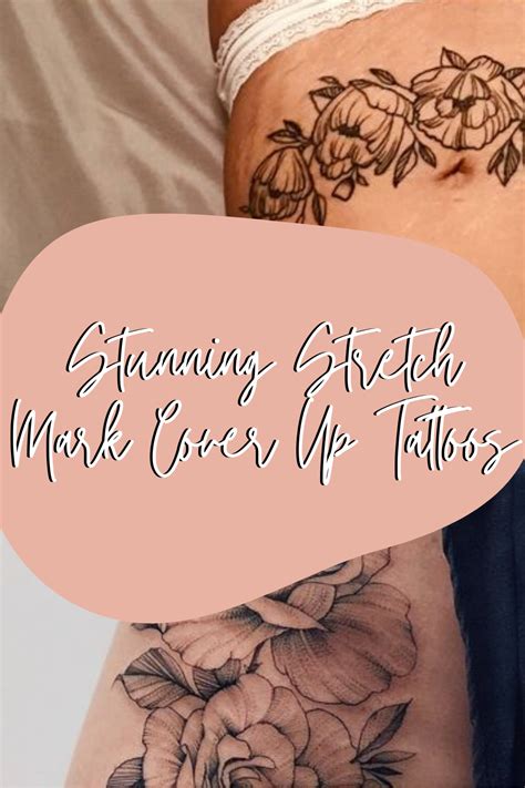 stunning stretch mark cover  tattoos tattoo glee