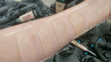 Review: Maybelline Fit Me Matte + Poreless 105 Natural Ivory - Beauty ...