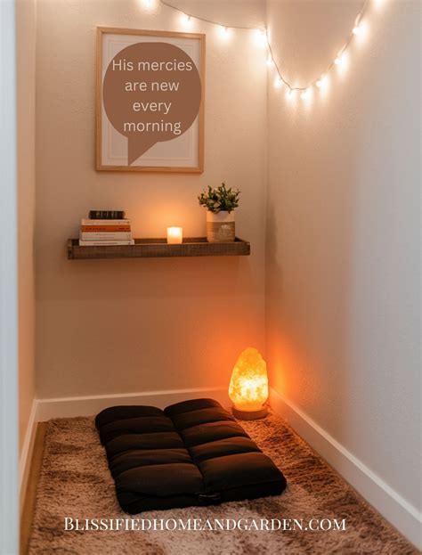 design  prayer room  feels   sanctuary   budget