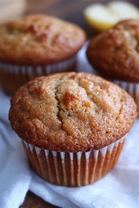 Easy Spiced Applesauce Muffins Recipe