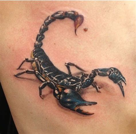 scorpion tattoo design 3d - Bette Crowder