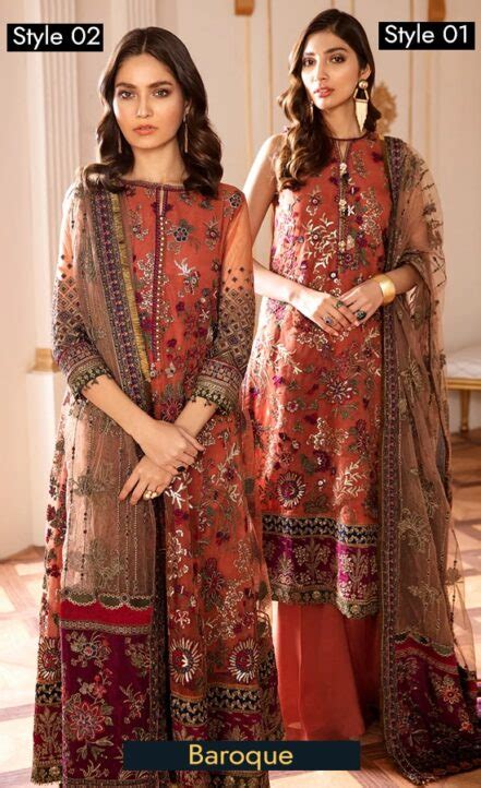 Baroque PK Clothing Brand Canada - Buy Now | Shadi Dress