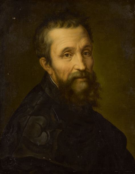 ITALIAN SCHOOL, 18TH CENTURY PORTRAIT OF MICHELANGELO BUONARROTI (1475