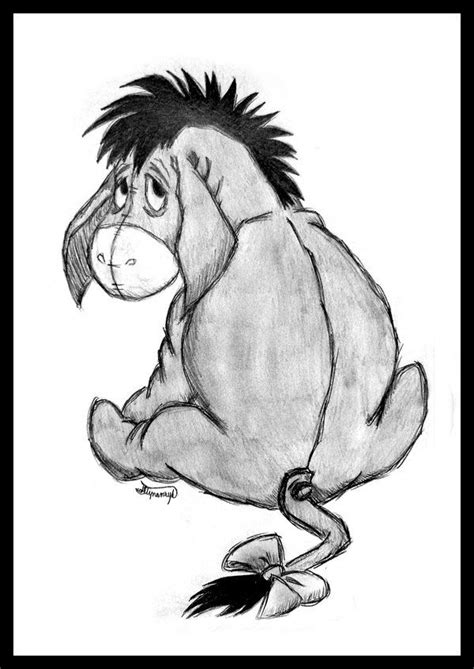 Eeyore Drawing at PaintingValley.com | Explore collection of Eeyore Drawing