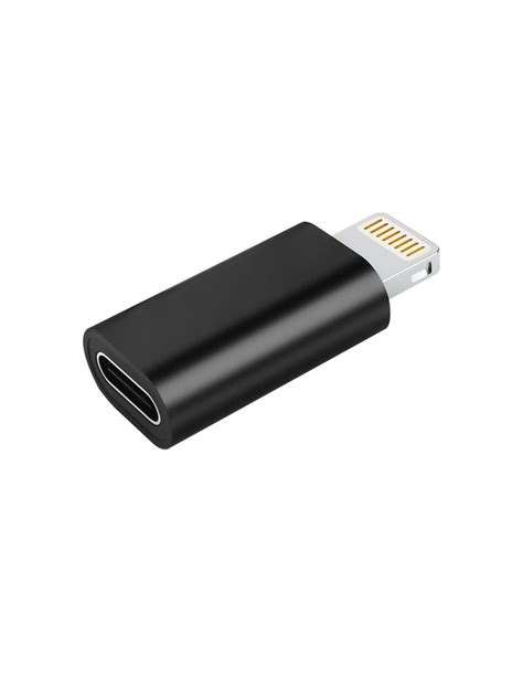 Переходник Type C - Lightning на iPhone для зарядки (выход лайтинг ...