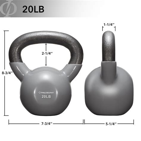 Vinyl Coated Cast Iron Kettlebell, 5 lbs to 50 Pound Weights | eBay