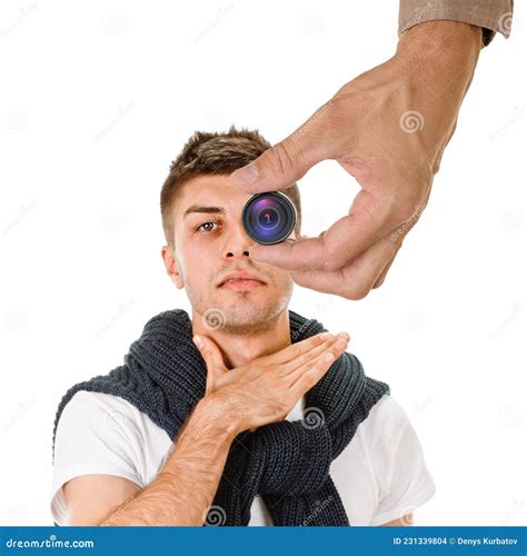 Emotion and Security Concept Stock Photo - Image of modern, isolated