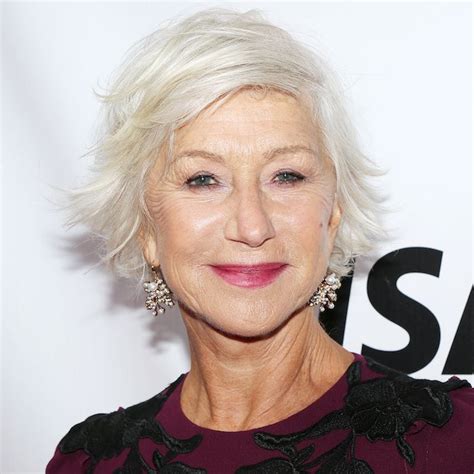 Helen Mirren Wore a Full Face of Glossier Makeup