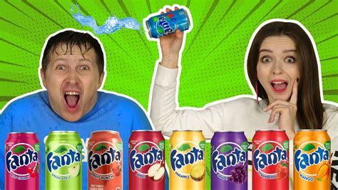 Угадываем Вкус Fanta! ОТГАДАЙ или СТРАДАЙ! 🐞 Эльфинка - YouTube