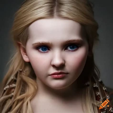 Young abigail breslin on Craiyon