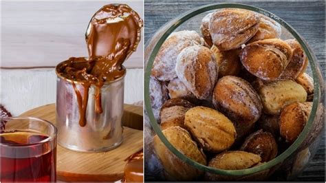 Печенье «Орешки» со сгущенкой