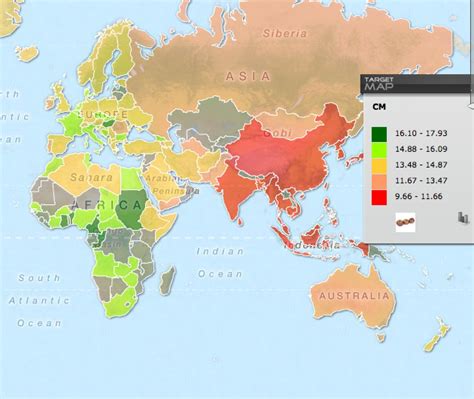 Penis Map Of The World Exposes Weenie Size In Each Country | HuffPost