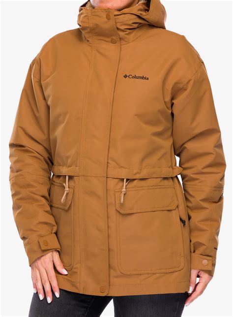 Kurtka 3w1 damska Columbia Drop Ridge II Interchange Jacket - camel