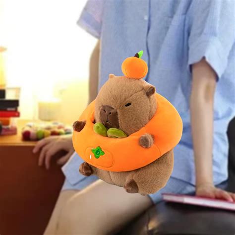 DOLITY Plush Capybara Doll Capybara Stuffed Toy High 13.8" Cute