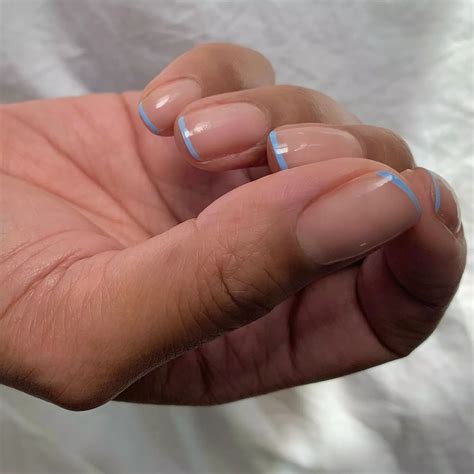 Subtle Colored French: 13 Ideas for an Updated French Manicure That Are ...