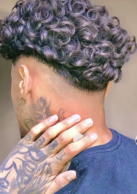 Low Fade Em Cacheado - Low Fade Cabelo Cacheado Em V