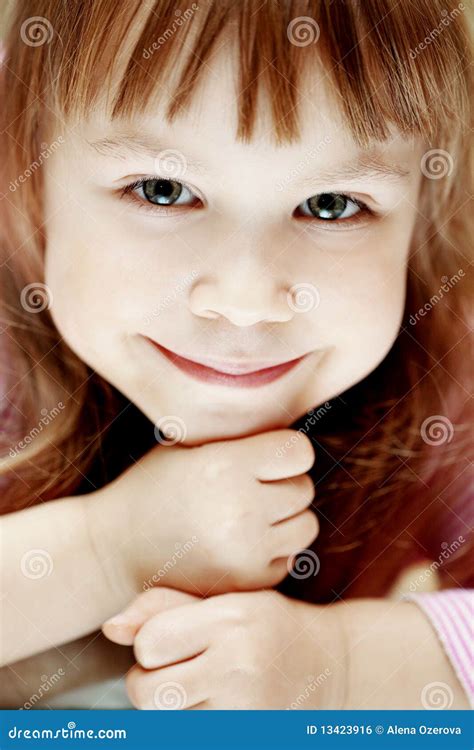 Lovely kid girl stock photo. Image of adorable, preschooler - 13423916