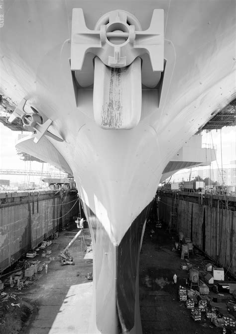 USS John F. Kennedy at the Philadelphia Naval Shipyard (undated) : r ...