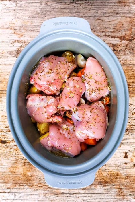 Slow Cooker Chicken Casserole - Hungry Healthy Happy