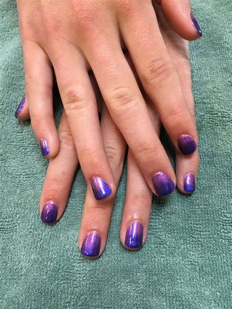 shellac purple nails 8