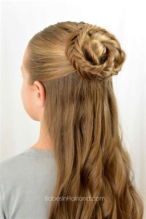 Half Up - Boho Bun - Babes In Hairland