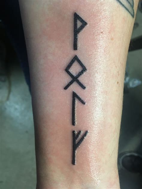 Viking runes | Small hand tattoos, Rune tattoo, Cool finger tattoos