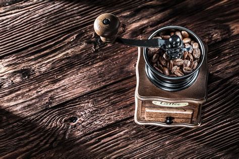 Premium Photo | Manual coffee mill