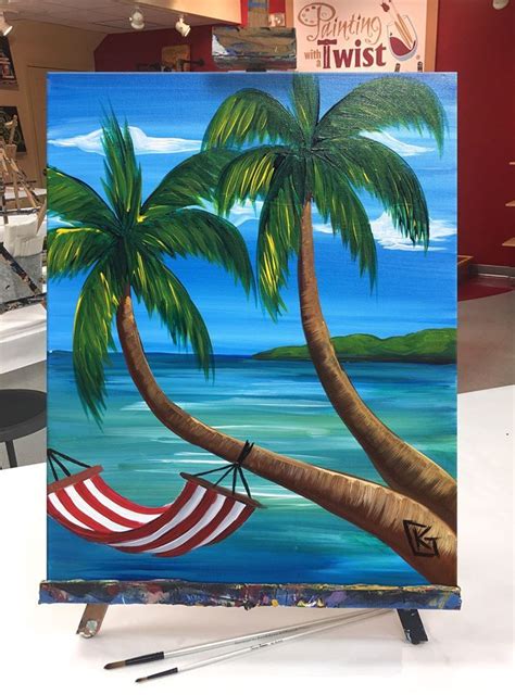 We all wish were swingin' in a hammock in a "Perfect Paradise!" Paint ...