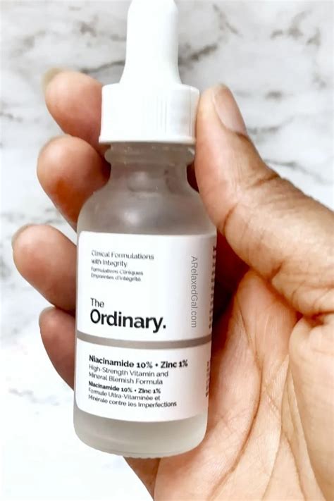 Review of The Ordinary Niacinamide 10% + Zinc 1% Serum — A Relaxed Gal