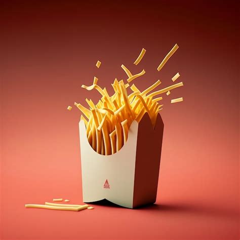 Premium AI Image | French Fries as a QuickService Food Option AI