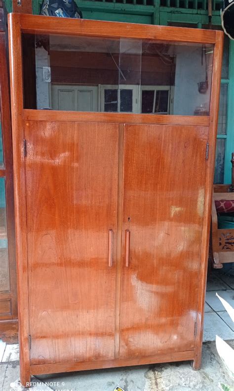 Lemari dapur jadul, Antik, Furnitur di Carousell