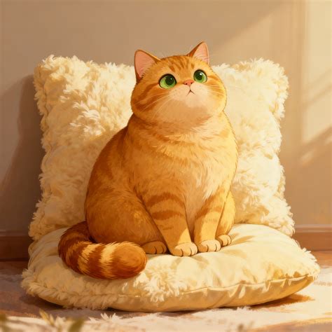 fat cat drawing 6