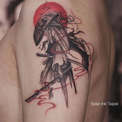 Ronin Samurai Tattoo Design