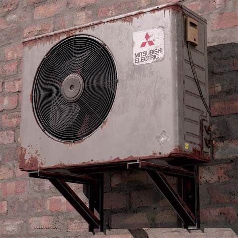 ArtStation - Old Air Conditioner