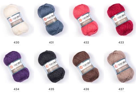 Yarnart Silky Royal Blend Woolclassic Yarnmerino Woolsilky - Etsy