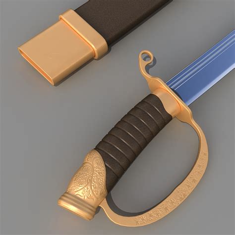 saber  model  max fbx obj freed