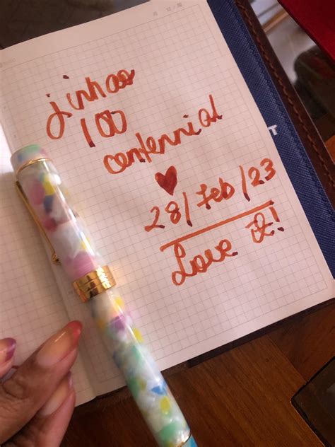 My first Jinhao, the centennial. Writing well at first use, and since I ...