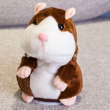 China China novelty Cute kids gift little talking hamster plush toy on ...