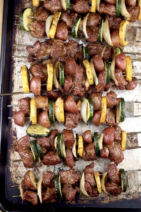 how long to grill steak kabobs