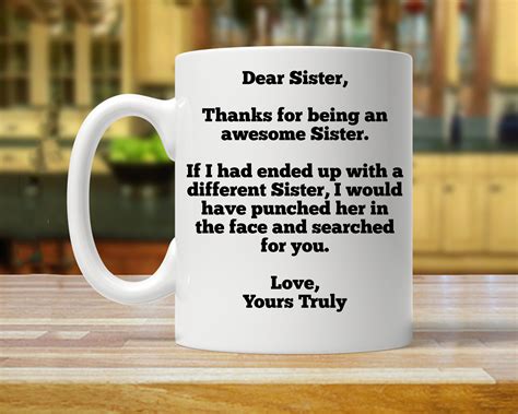 Gift for Sister Funny Gifts for Sister Birthday Gift for - Etsy