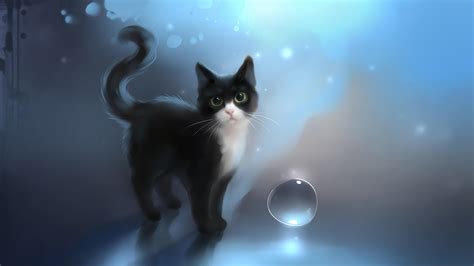 Fonds d'ecran Chat domestique Dessiné Animaux télécharger photo